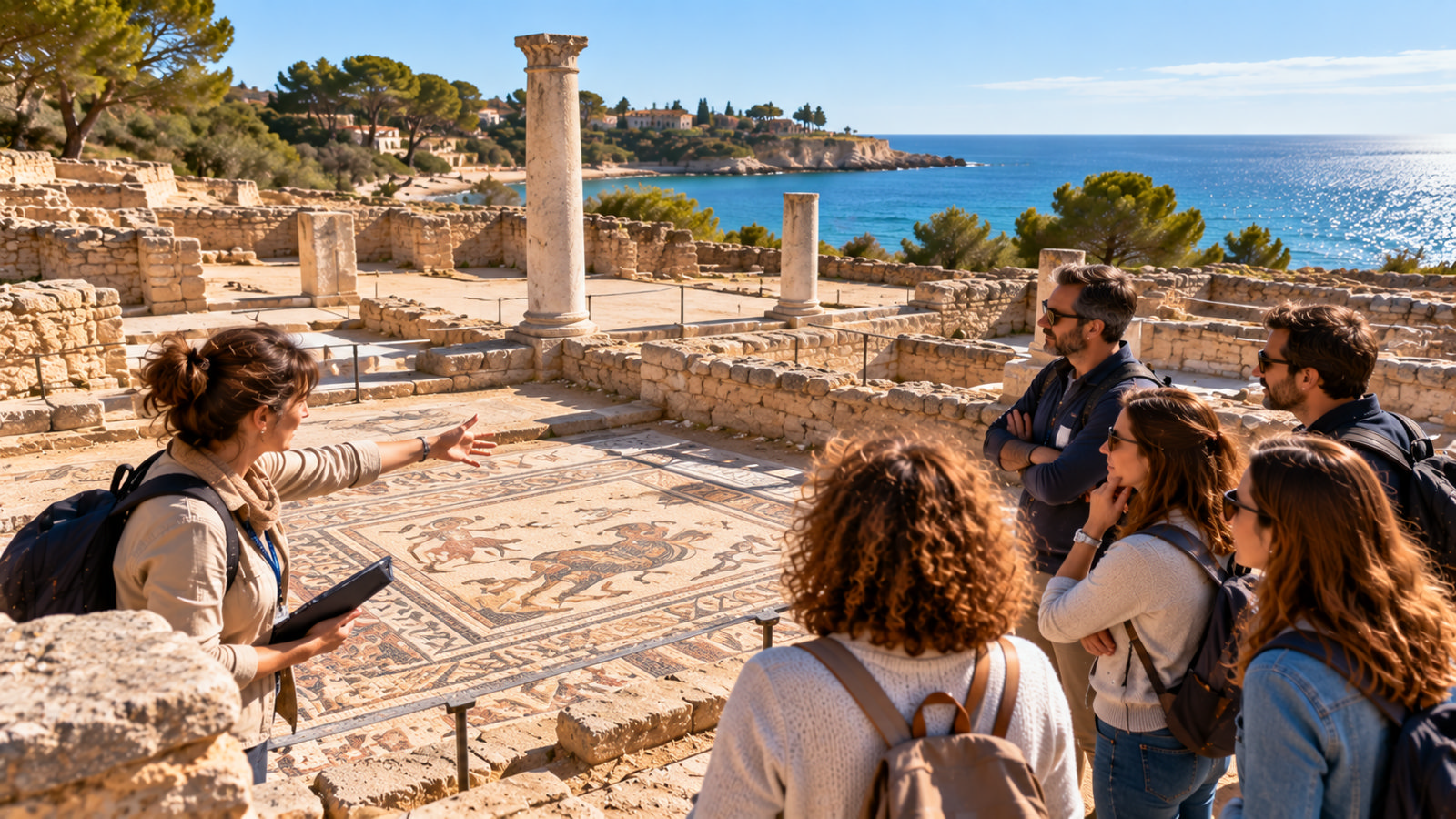 Visita al teatro romano de Tarraco